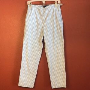 Ralph Lauren Sport Gingham Cotton Capri Pants